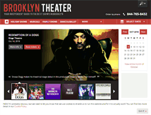 Tablet Screenshot of brooklyn-theater.com
